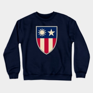 WW2 China Burma India Theater Patch Crewneck Sweatshirt